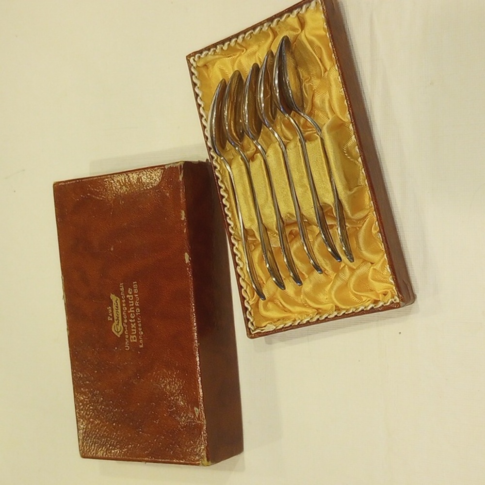 Vintage Demitasse Silverplated BSF Platura Spoons